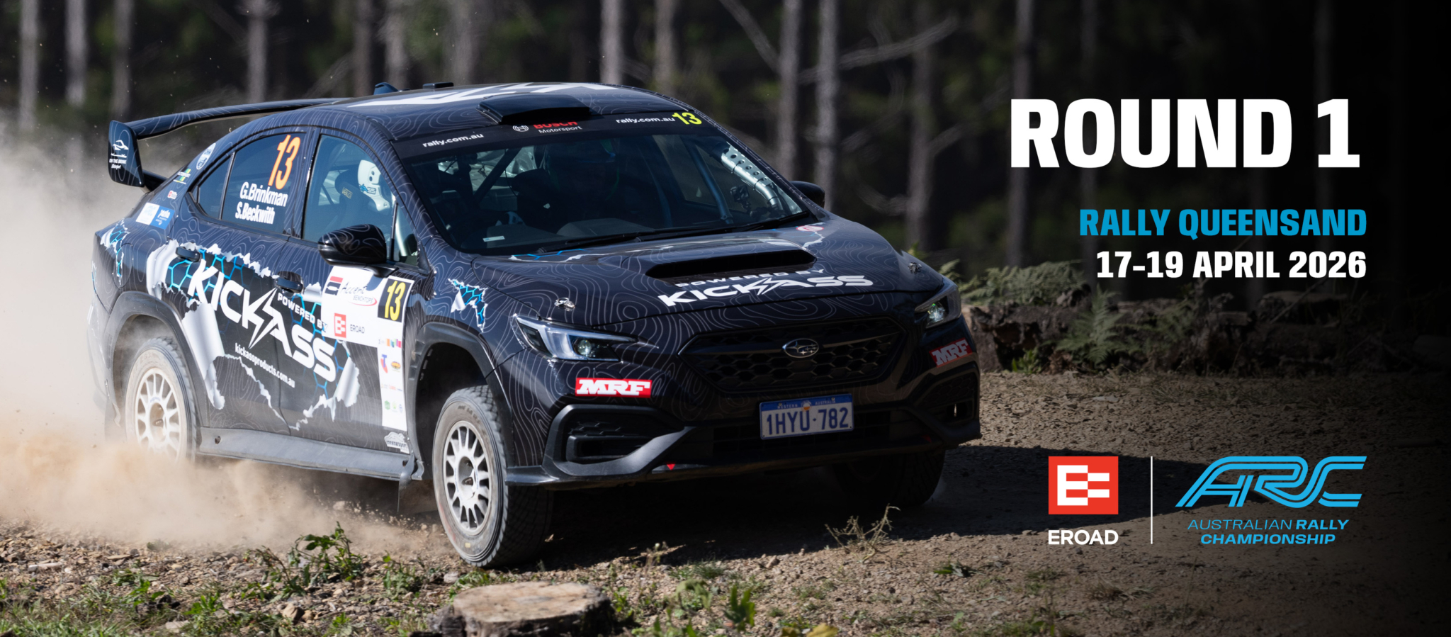 Gympie Rally Rd 1 ARC - Accent Benchtops Rally Queensland - 17-19 April 2026 ...
